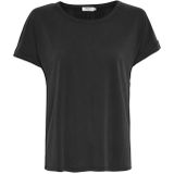 MSCH - T-shirt - Zwart - 70% Modal 30% Polyester