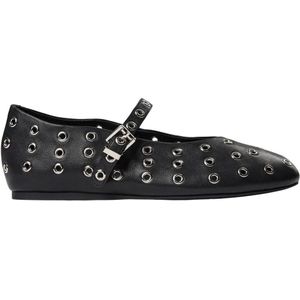 Sofie Schnoor - Ballerina's - Zwart - 100% Leer