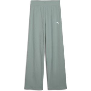 PUMA - ESSENTIAL ELEVATED RIB - Capri Broek - Groen - Polyester