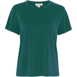 T-shirt met ronde hals voor dames Soaked in Luxury Columbine