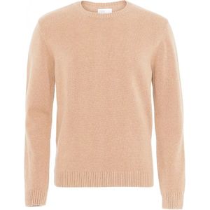 Wollen trui met ronde hals Colorful Standard Classic Merino honey beige