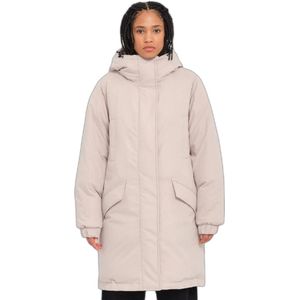 Volcom - Sleepi Puff Up Parka - Lange Jas - Wit/Roze