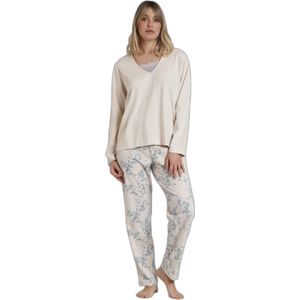 Dames pyjama met lange mouwen Admas Garden Climbing Flowers