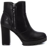 Refresh - 17225701-NEGRO - Enkellaarsjes - Zwart - Hakhoogte 8 tot 10 cm - Ritssluiting