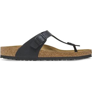 Birkenstock Gizeh Teenslipper 1026436 Saffiano Zwart Print