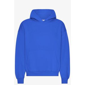Oversized sweatshirt met capuchon Colorful Standard Sapphire Blue
