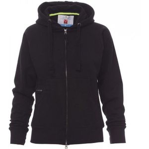 Payper - Dallas+ - Dames Hoodie - Gekamd - Getailleerd Model - Volledige Rits