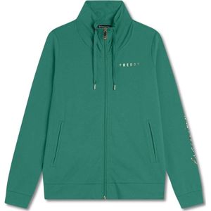 Dames sweatshirt met volledige rits en hoge kraag Freddy Evolution Pesante