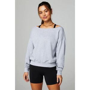 Off-shoulder sweatshirt voor dames Fabletics Year Round Terry