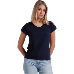 T-shirt met kant voor dames Admas
