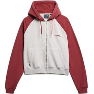 Superdry - Essential Logo Raglan Zip Hoodie - Oversized Sweatshirt