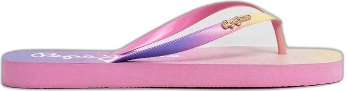 Pepe Jeans - PLS70162 - Teenslippers - Geel - Rave Colors - Plat