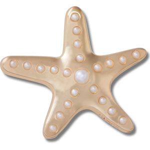 Jibbitz Crocs Gold and Pearl Starfish
