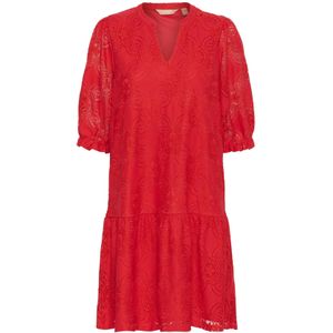 Jurk met korte mouwen voor dames CULTURE Henriette Olu