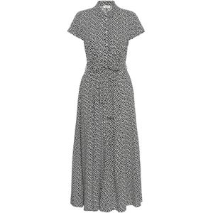 Blousejurk - Arjana - Gestippeld - Viscose - Lange Lengte - Normale Pasvorm