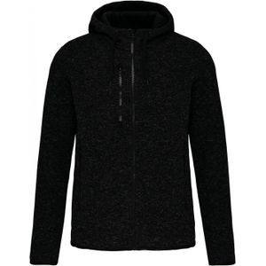 PROACT - Heather - Damesvest met Capuchon - Dark Grey Melange