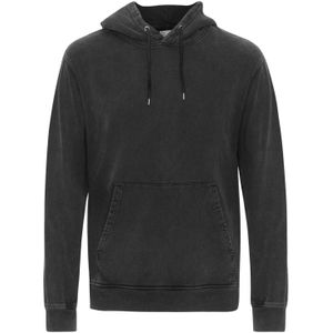 Hooded sweatshirt Colorful Standard Classic Organic Faded Black