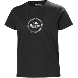 Helly Hansen - Core Graphic 2.0 - T-shirt - Zwart - Korte Mouwen
