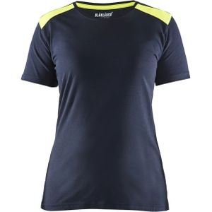 Tweekleurig dames-T-shirt Blaklader