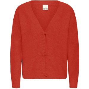 Ichi - Dasila - Damesvest - V-hals - Knoopsluiting