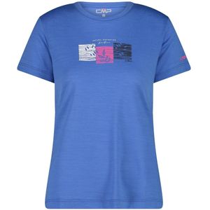 Dames T-shirt met ronde hals van merinowol CMP