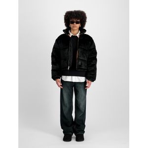 Damesjack Alpha Industries Fur Puffer