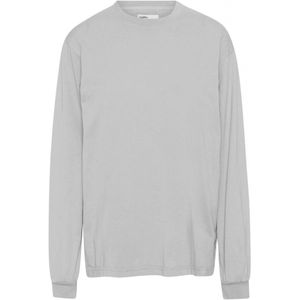 T-shirt met lange mouwen Colorful Standard Organic oversized limestone grey