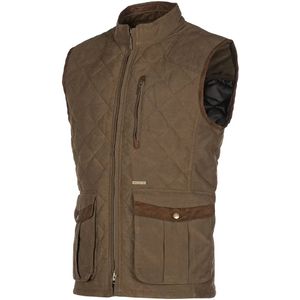 Elegante gewatteerde mouwloze wollenjas Baleno Thames