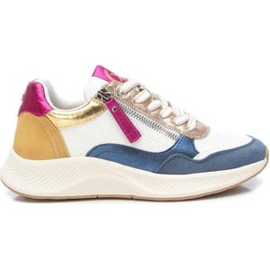 Xti - 14392802 - Trainers - Beige - Plat - Ritssluiting - Casual