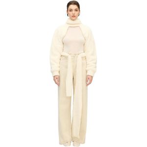 Bolero in sherpa voor dames Ikikiz