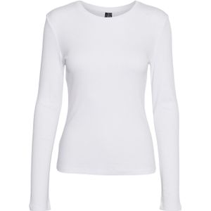 Slim-fit dames-T-shirt met lange mouwen Vero Moda Roma