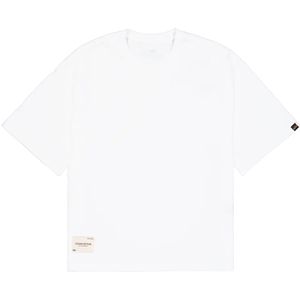Alpha Industries - Studio Edition - T-shirt - Wit - Korte Mouwen - 100% Katoen