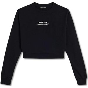 Sweatshirt met ronde hals French Terry voor dames Freddy