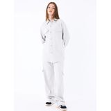 Project X Paris - Dames Cargo Broek - Ruime Pasvorm - Getextureerd Materiaal