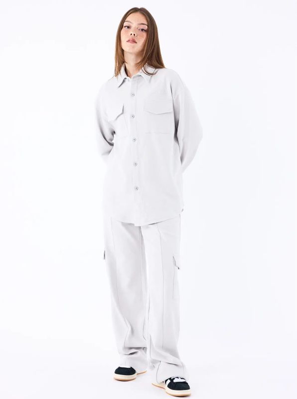 Project X Paris - Dames Cargo Broek - Ruime Pasvorm - Getextureerd Materiaal