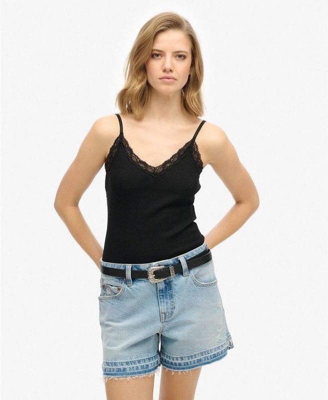 Superdry - Essential - Lingerie - Met Kantafwerking - Relaxed Fit