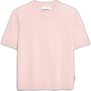 Biokatoenen gemengd mesh T-shirt voor vrouwen ARMEDANGELS Siljiaas