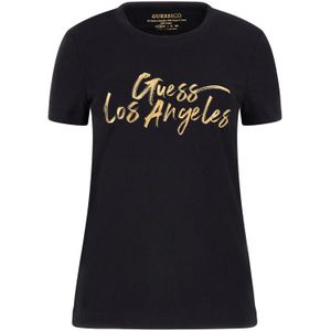Dames-T-shirt Guess Gold LA