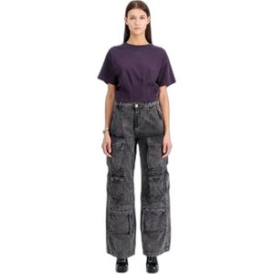 Dames-T-shirt Alpha Industries Waisted