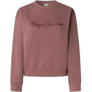 Pepe Jeans - PL5800002 - Sweater - Roze - Casual - Katoen