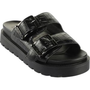 Dames muiltjes Buffalo Raya Ari - Vegan Denim