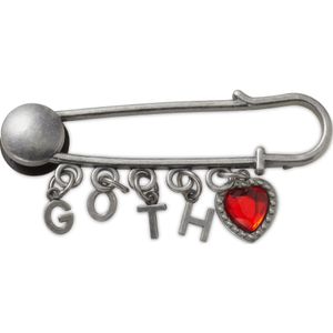 Jibbitz Crocs Goth Safety Pin