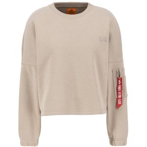 Vintage - Oversized Sweater - Sand - 80% Katoen, 20% Polyester