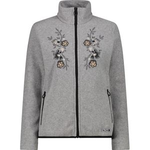Dames fleece hoodie met rits CMP