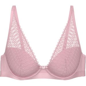 Balconette BH - Sunrose Pink - Microtouch - Met Versteviging, Met Beugel