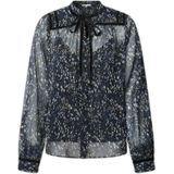 Pepe Jeans - PL3051292 - Blouse - Zwart - Lange Mouwen - Casual - Polyester