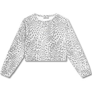 Korte sweatshirt van French Terry voor dames Freddy