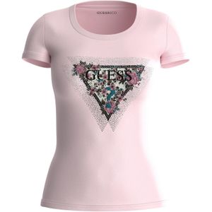 Dames-T-shirt Guess Cn Cherry Flower