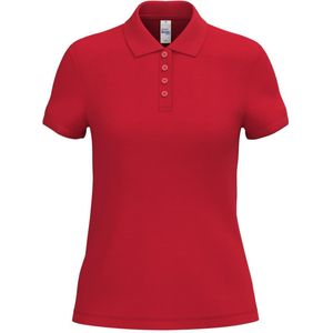 Biologisch pique polo voor dames iDeal Basic Brand