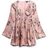 Superdry - W8011795a - Korte Jurk - Met Lange Mouwen